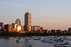 Prudential Center - жилой, торговый, бизнец центр. · Самое высокое - это Prudential Tower. Слева, поменьше - здание 111 Huntington Avenue